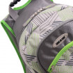 Rucsac gri cu verde