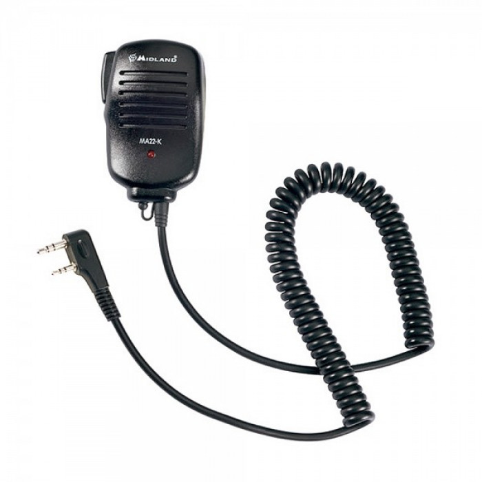 Microfon cu difuzor Midland MA22-K Cod C844 pentru Midland G11/G14/CT790
