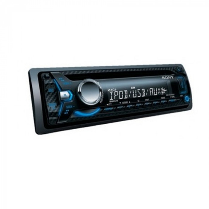 MP3/CD player auto Sony CDXG2000UI control direct iPod/iPhone, 4 x 55W, USB, Aux-in