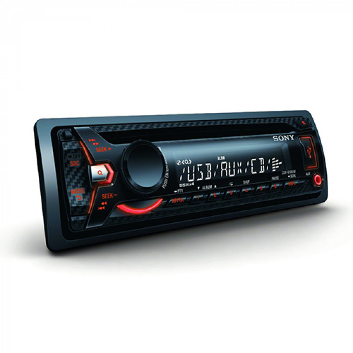Player auto SONY CDX-GT1001U, 4 x 52W, USB, AUX, RCA