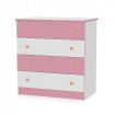 Comoda Lemn Colorat 4 sertare Lorelli Classic