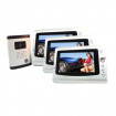 Kit Video-interfon cu 3 monitoare de 7 inch