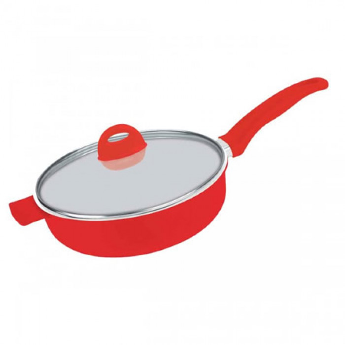 Tigaie din aluminiu pentru sotat si prajit 24 cm DK-3201