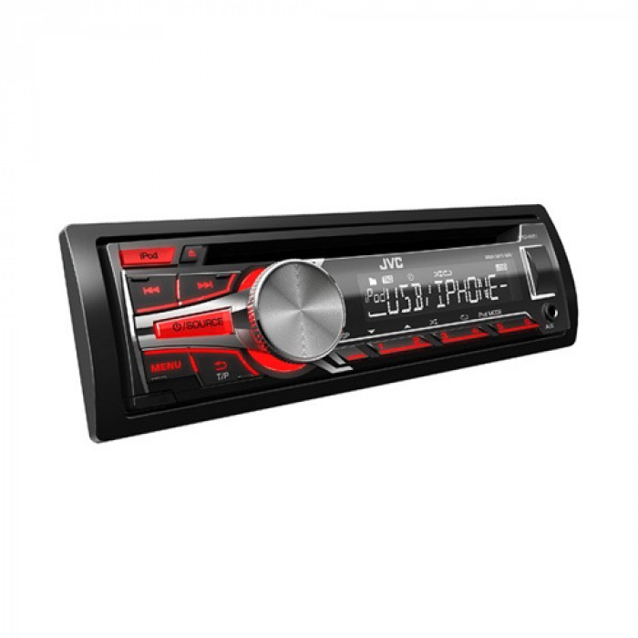 Player auto JVC KD-R451EY, 4x50W, USB, AUX, Control subwoofer