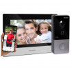 Kit complet videointerfon IP Hikvision pentru 1 familie, 1 post de interior