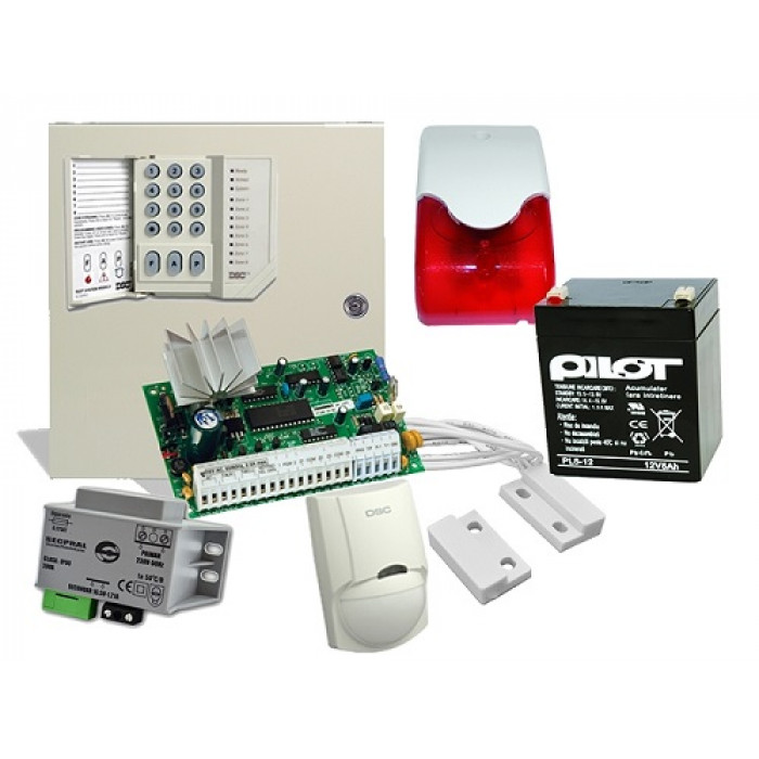 SISTEM ALARMA ANTIEFRACTIE DSC POWER PC 585