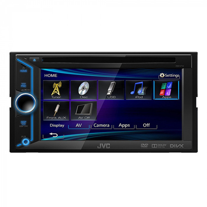 Player auto JVC KWV10E, Touchscreen, 4x50W, USB, AUX