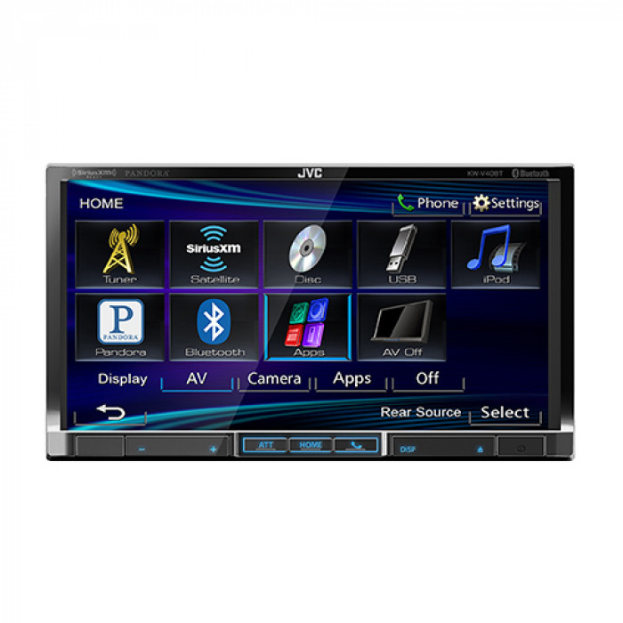 Player auto JVC KW-V40BTE, Touchscreen, Bluetooth, 4x50W, USB, AUX