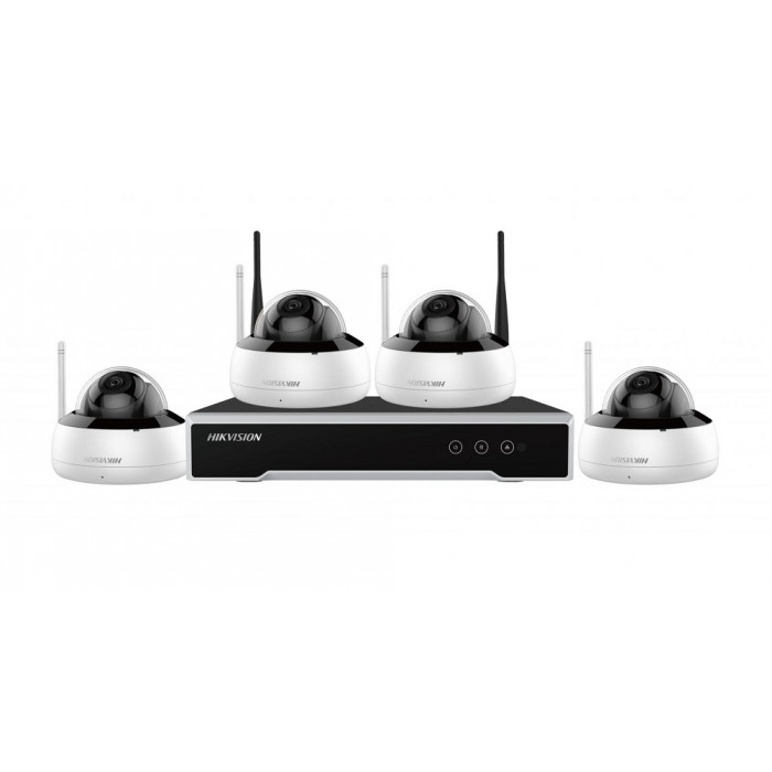 Kit de supraveghere WiFi Hikvision pentru interior/exterior cu HDD 1 Tb inclus