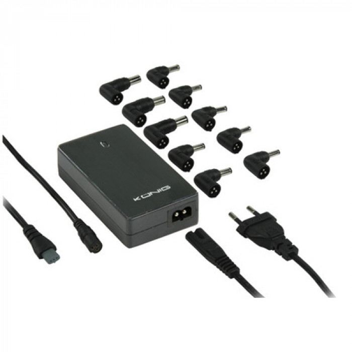 Alimentator universal pentru laptop 70W Konig