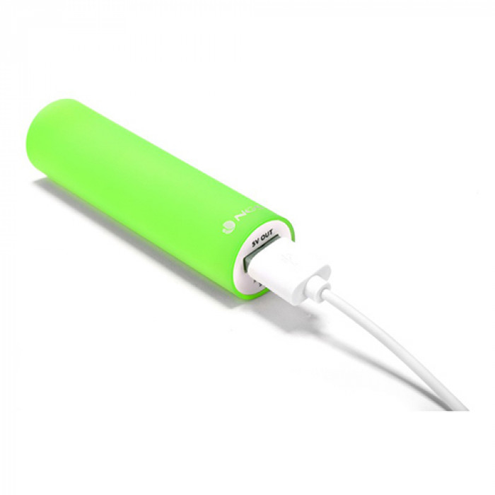 Acumulator USB portabil power bank 2200mAh 5V1A verde