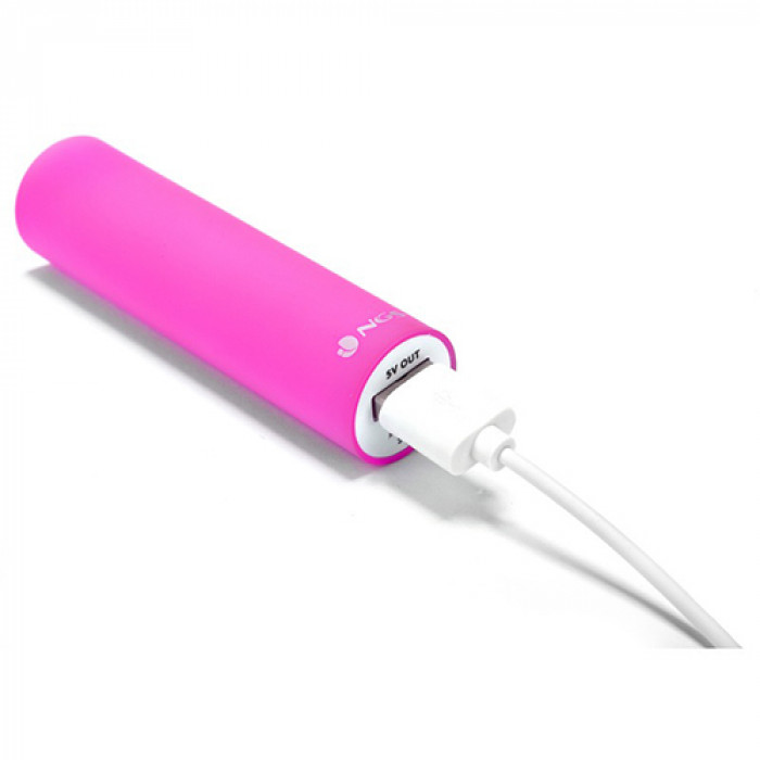 Acumulator USB portabil power bank 2200mAh 5V1A roz
