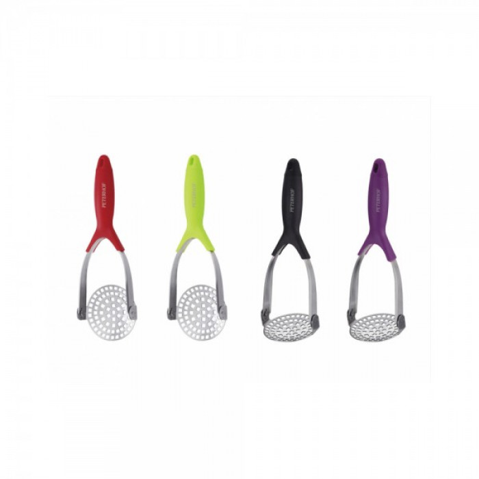 Zdrobitor cartofi Peterhof, Inox, Maner silicon PH-12126