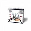 Set ustensile 5 piese Peterhof PH-12877, suport lemn