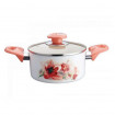 Cratita aluminiu cu interior ceramic si exterior email PH-15188, 1.5 l