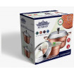 Set cratite aluminiu turnat cu interior ceramic 4 piese PH-15713