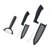  Set cutite din ceramica - 2 piese si decojitor, Peterhof, PH-22307