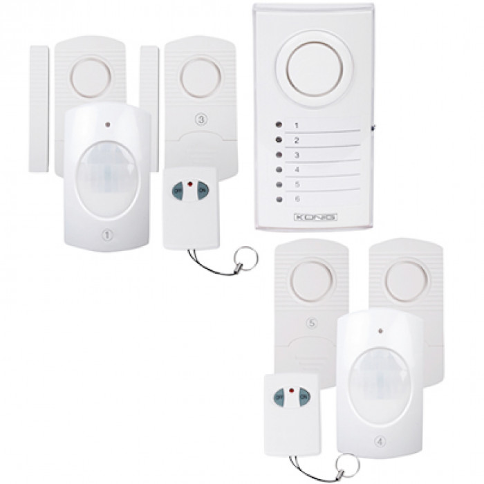Sistem de alarma wireless SEC-ALARM110 Konig