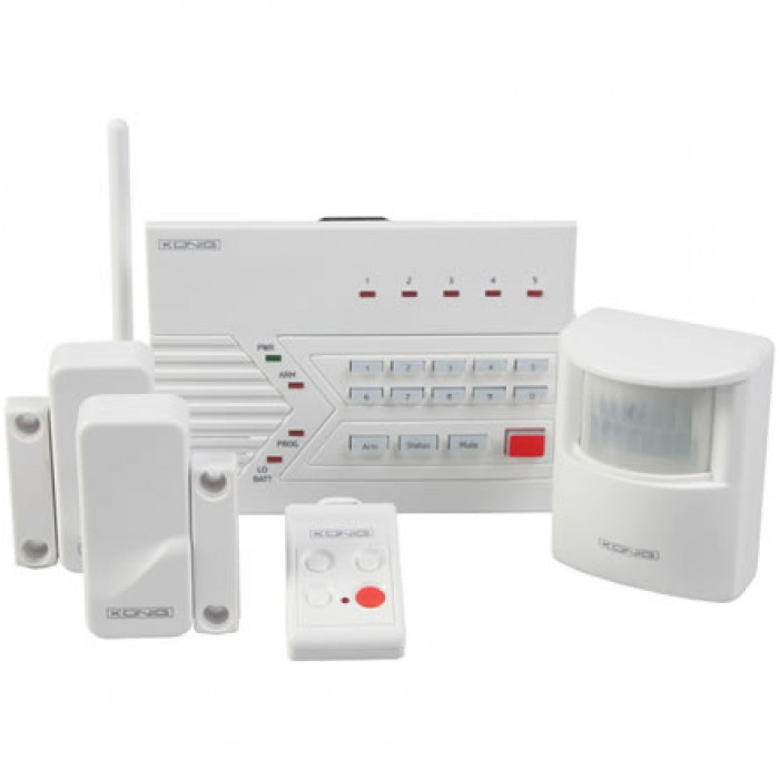 Sistem alarma wireless SEC-ALARM200 Konig