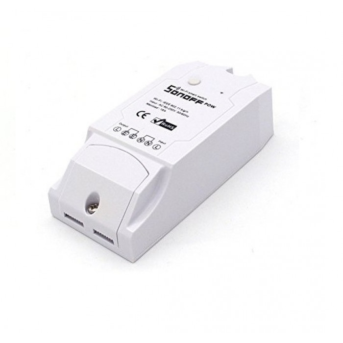 Releu Wireless SONOFF POW 1 canal, 16 A cu masurare consum electric