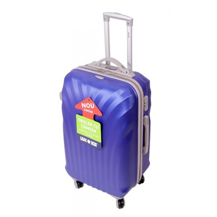 Troler CARGO cu cantar incorporat 66 cm