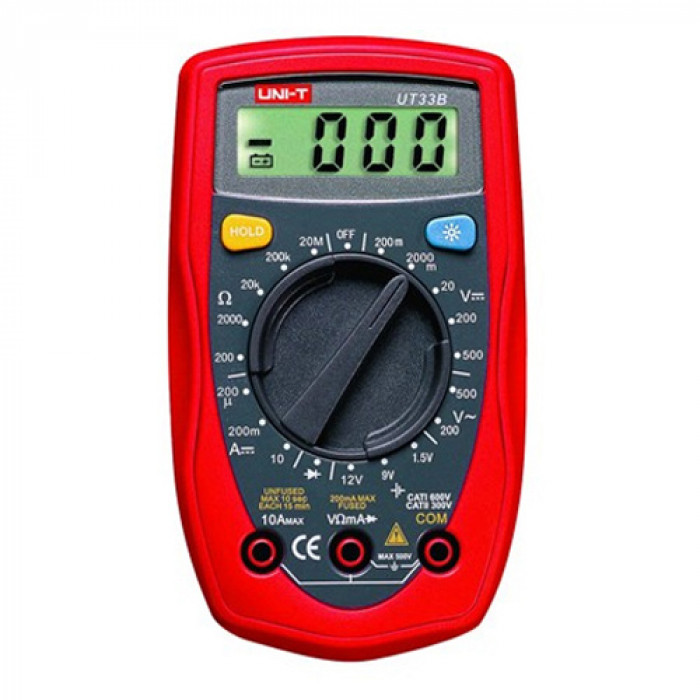 Multimetru Digital UT-33B, 4 functii