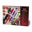 Set cutite 7 piese Zillinger, multicolor ZL-746  