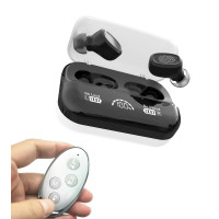 Set aparate auditive cu telecomanda Audisound IA006A, conectare Bluetooth la telefon 