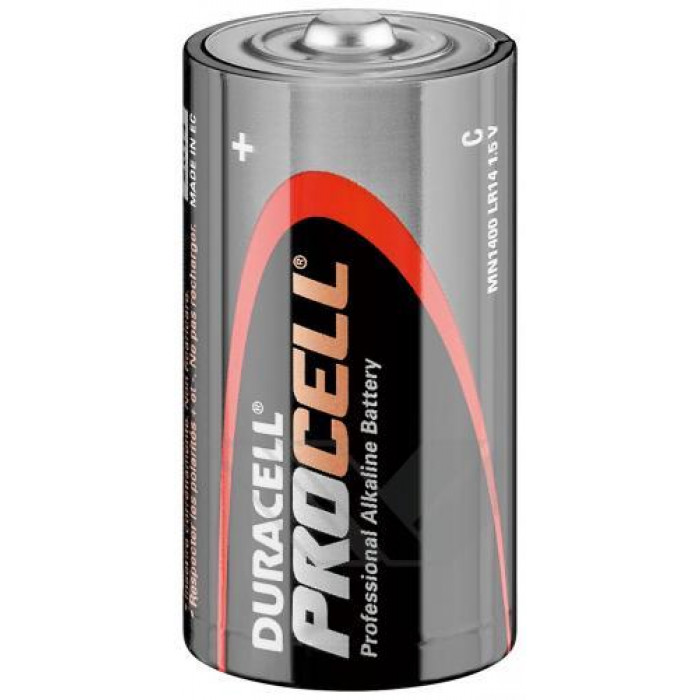 Baterie alcalina industriala R14 C 10 buc pe cutie Duracell