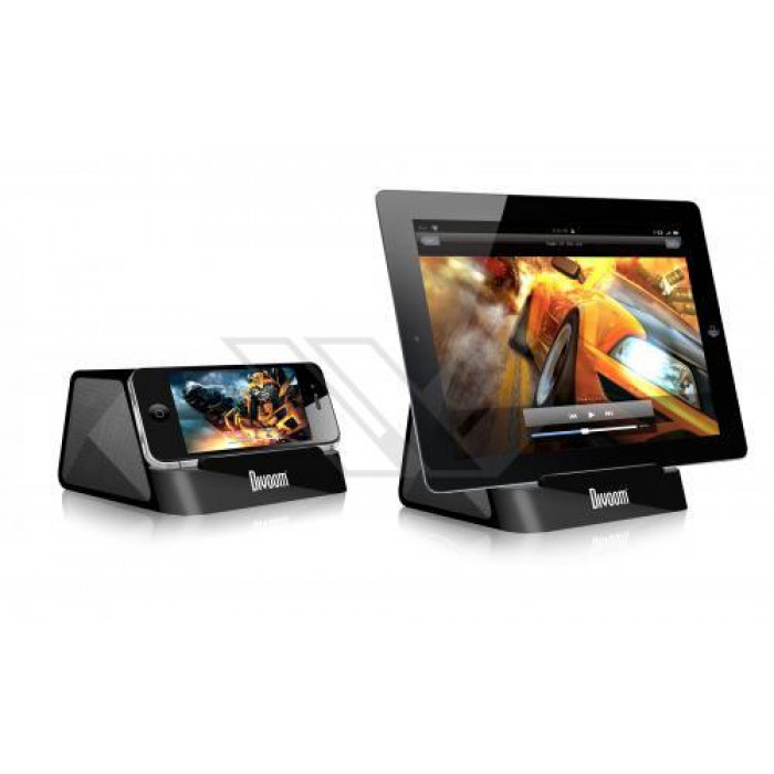 Boxa portabila cu stand negru iFit-2 Divoom