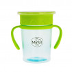 Cana anticurgere 360° cu manere Minut Baby, 270 ml, 6+
