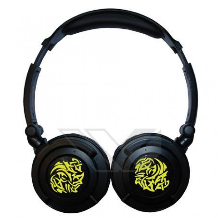 Casca setero Tribal Bass galben Maxell