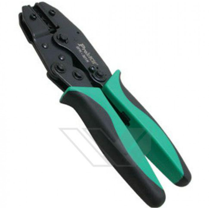 Cleste pentru sertizat papuci electrici neizolati Pro's Kit