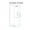 Kit 2 posturi interior cu intercomunicatie  Commax DP-LA01M/S