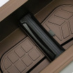 Set Dispenser automat protectie incaltaminte Trend Cofee Brown + 200 de rezerve