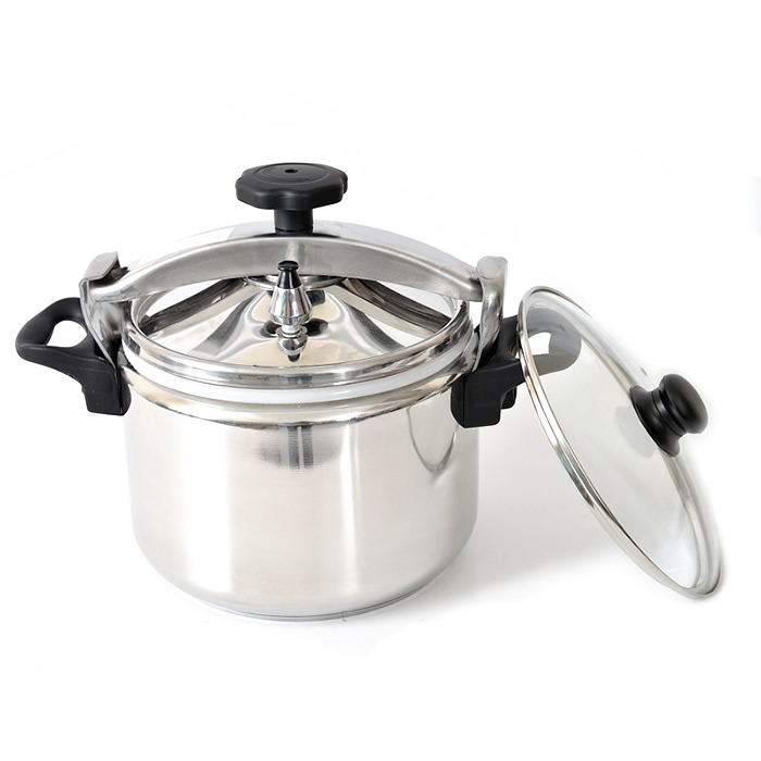 Oala presiune ERTONE cu capac suplimentar, 10 l