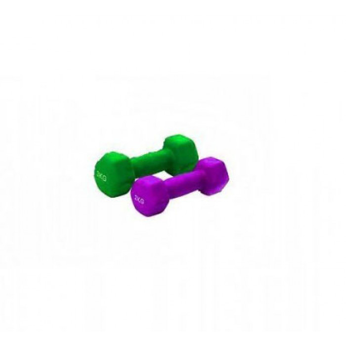Set gantere nativ sport  - neopren 3 kg