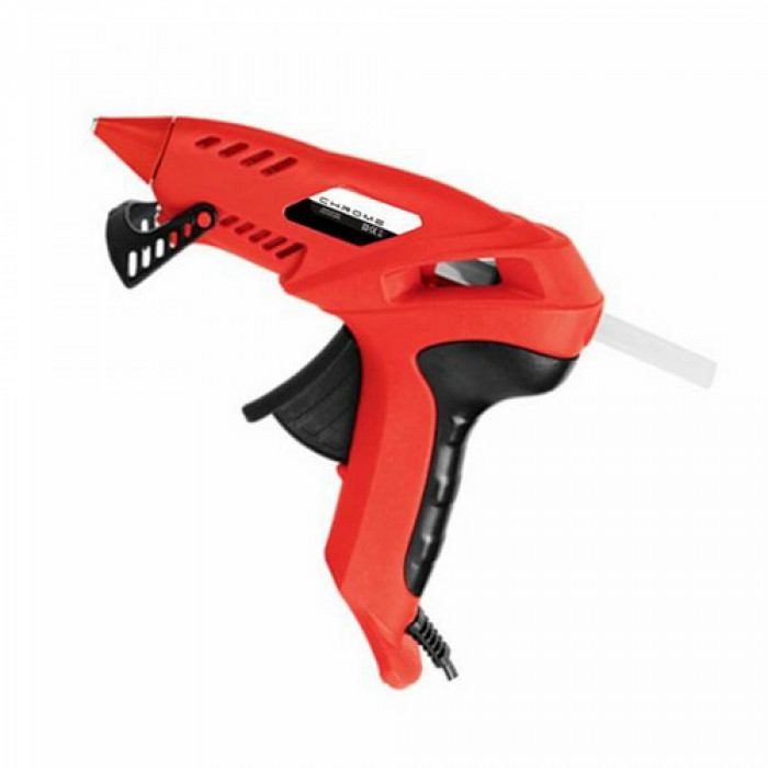 Pistol de lipit plastic tensiune 230V, putere 16W, blister, Chrome