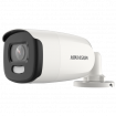 Sistem complet de supraveghere 5 Mp, Hikvision, 7 camere ColorVU cu lumina alba 40 m, color noaptea