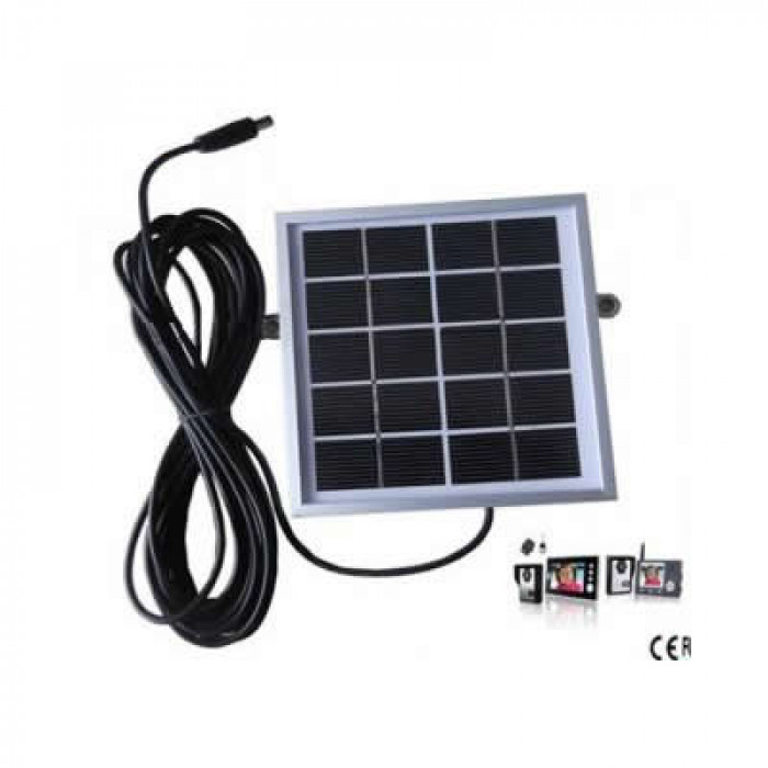 Incarcator solar pentru video interfoane wireless
