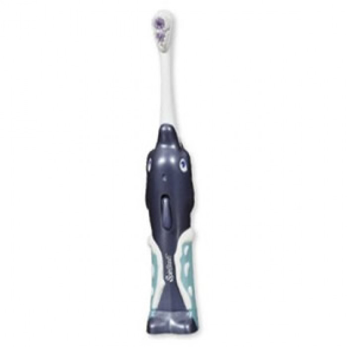 Periuta de dinti pentru copii Spinbrush delfin