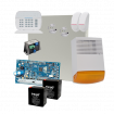 Kit alarma la efractie DSC NEO cu sirena exterioara KIT2016EXT-BS1