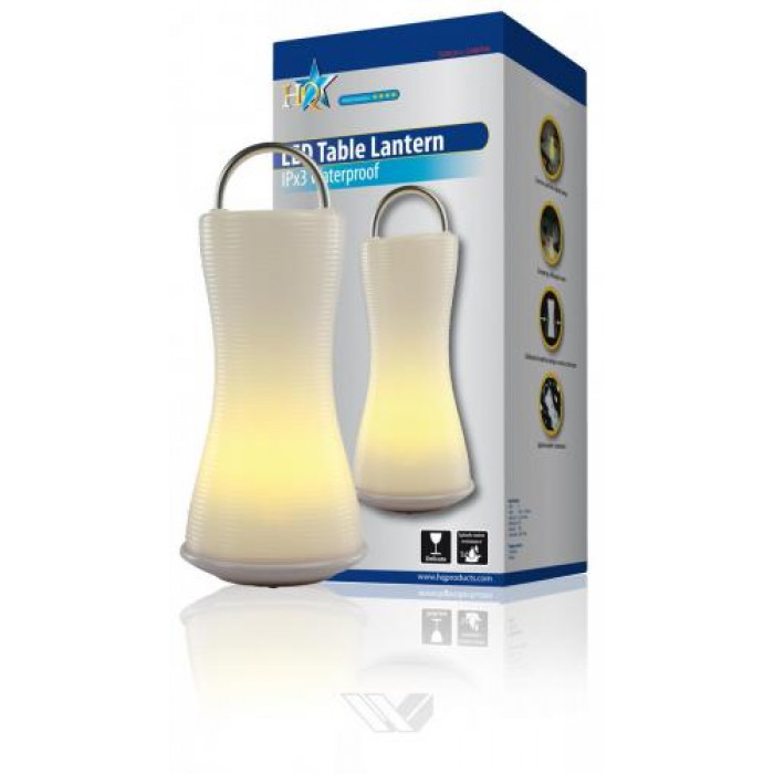 Lanterna cu carcasa din plastic,pt masa si camping,6xled,3xAA, HQ