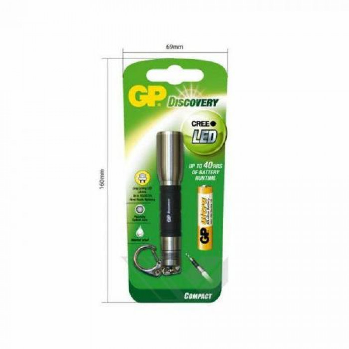 Lanterna DISCOVERY 1XR3 ULTRAALCALINE Led CREE GP