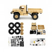 Masina WPL, Camion Militara B-14K 1:16 4x4 - KIT cu Telecomanda - Galbena