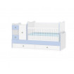 Mobilier transformabil MiniMAX Lorelli White Blue