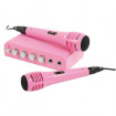 Mixer karaoke 2 microfoane cu fir Pink