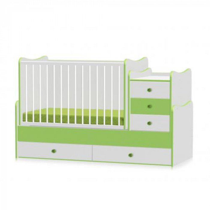 Mobilier Maxi Plus Classic Lorelli white green cappuccino