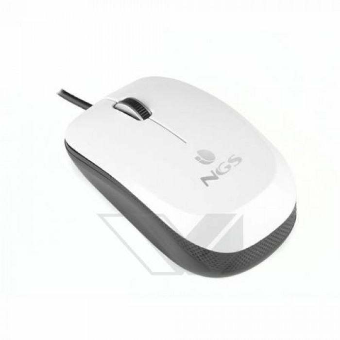 Mouse optic USB 800dpi alb Flavour NGS