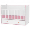Patut Balansoar Colorat Matrix White Pink Violet